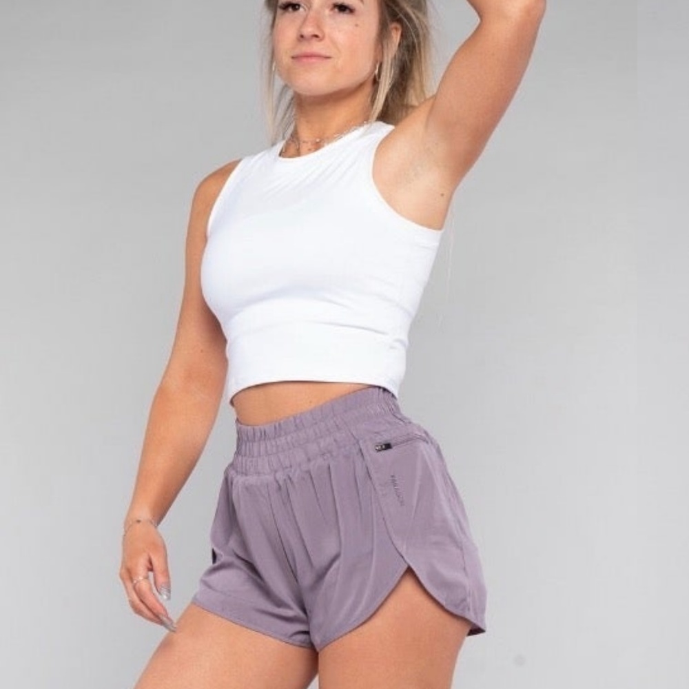 Paragon Fitwear High Rise Shorts Lavender